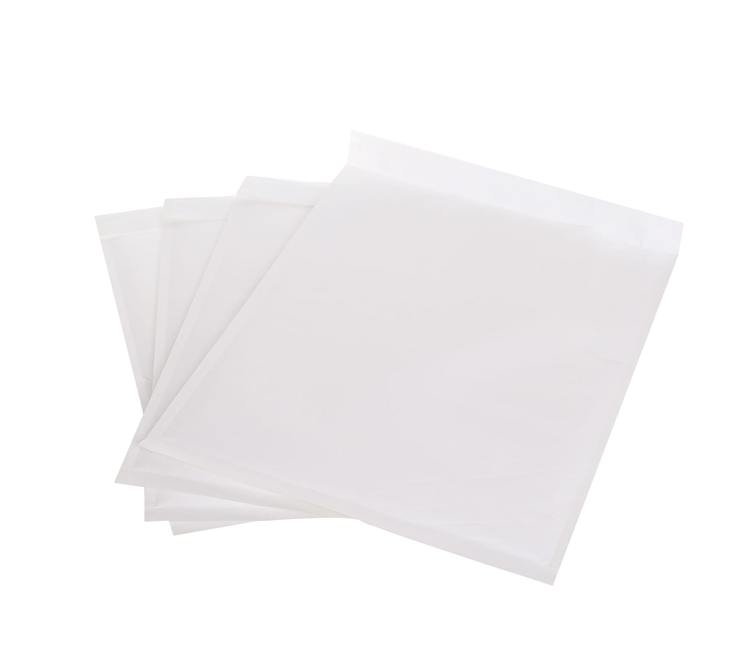 Jeco - Lot de 100 enveloppes à bulles d'air kraft blanches taille K/10 int. 350 x 470 mm pochettes matelassées d'expédition PRO