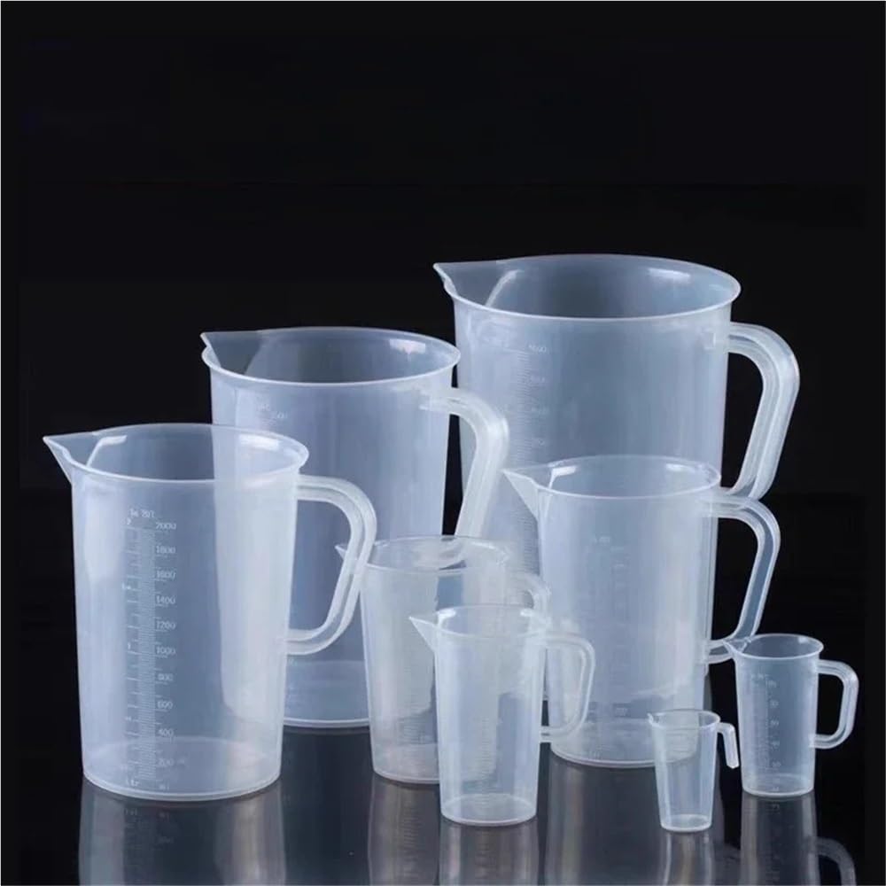Recipiente medidor graduado de 250 ml/500 ml/1000 ml/2000 ml, juego de herramientas de laboratorio(Beaker with Handle set)