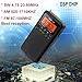 2026 Shortwave Radio FM/AM/SW Transistor AA Battery Powered with Orange Key Backlight LCD Display Digital Alarm Clock Sleep Timer,Best Reception Best Sound Pocket Receiver