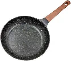 Frigideira de Cerâmica Antiaderente – Compatível com Fogões de Indução, a Gás e Elétrico – Cabo Resistente ao Calor- Grupo AC Multi (24 cm diâmetro)