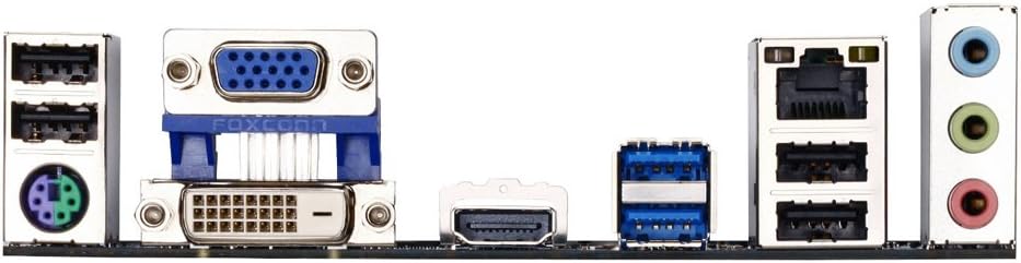 GIGABYTE GA-H77-DS3H Back Panel Connectors