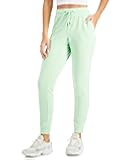 ID Ideology Women's Knit Jogger Pants Green