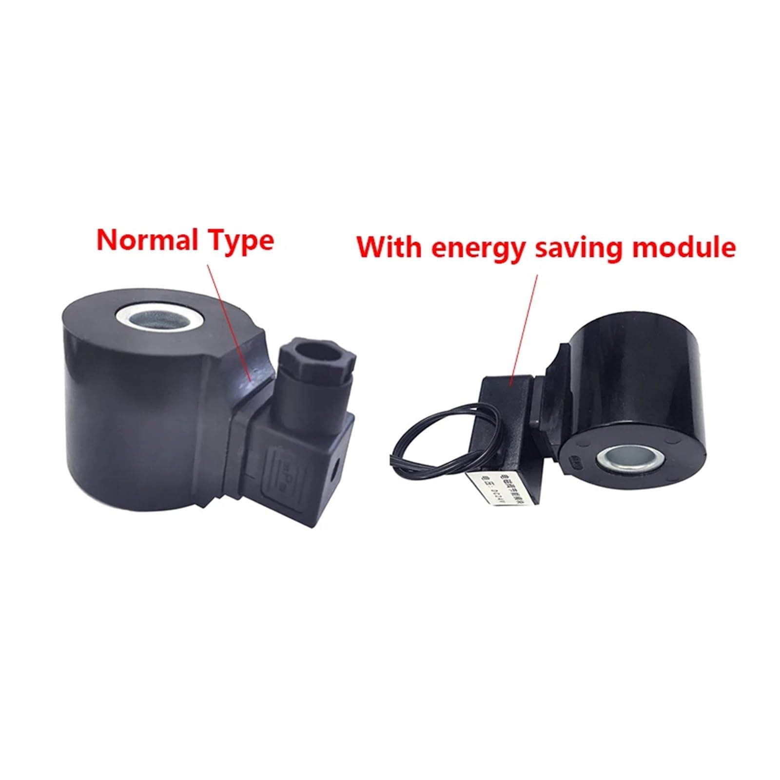 Wodoodporna cewka elektromagnetyczna, średnica wewnętrzna 20 mm, wysokość 56 mm, z modułem oszczędzania energii (AC 24 V/36 V/110 V/220 V/380 V/DC 12 V/24 V) (Ac36v)