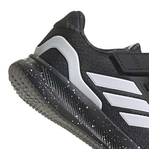 Image of adidas Kids' Marvel Run Falcon 5 Elastic Lace & Strap Shoe