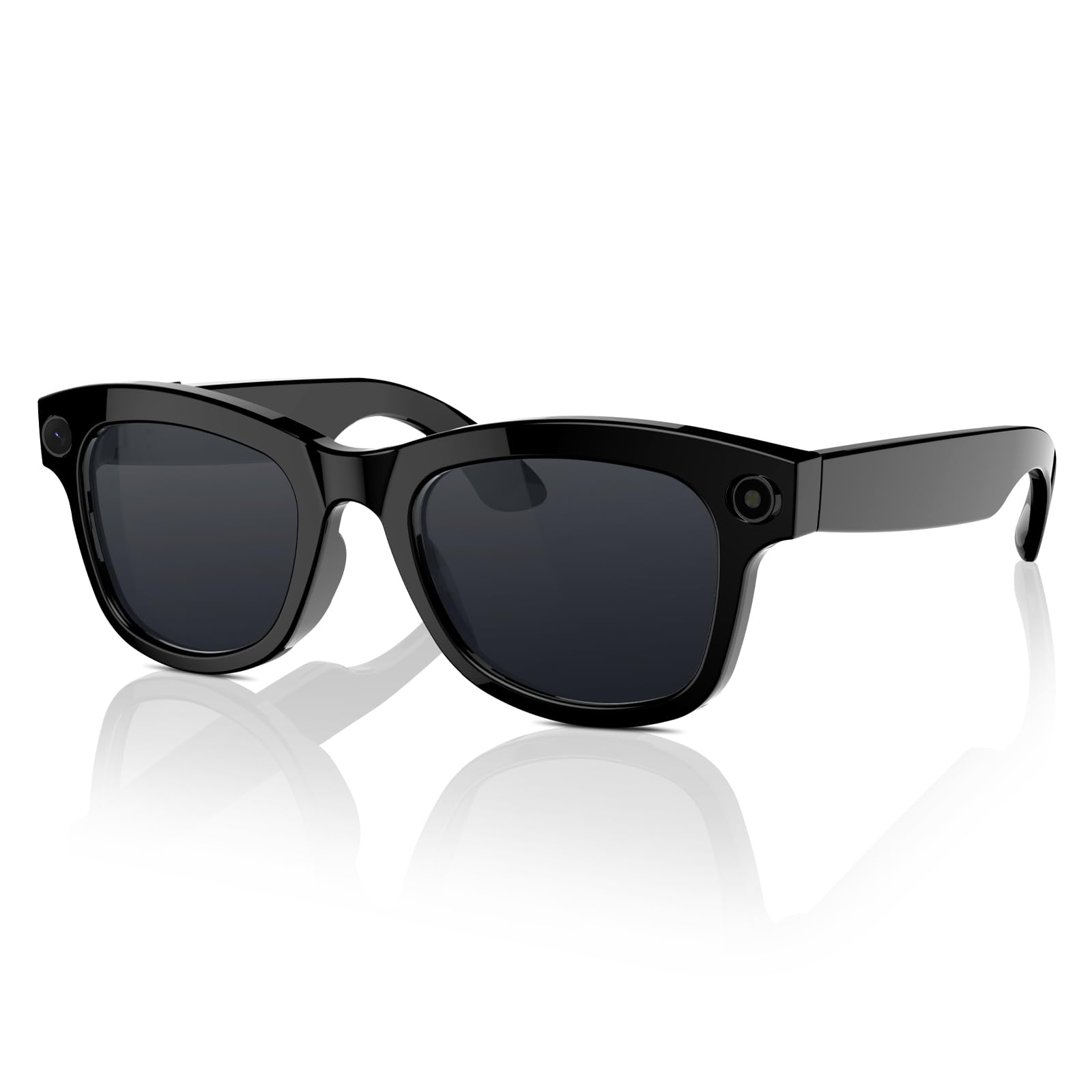 Foxhawk Smart Glasses for Men Women with Camera Smart Glasses with AI Translator Music Playback Bluetooth Glasses with