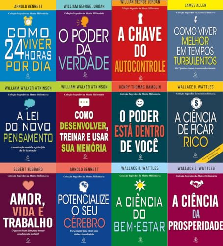 Segredos da Mente Milionária Kit 12 Volumes - Diversos Autores