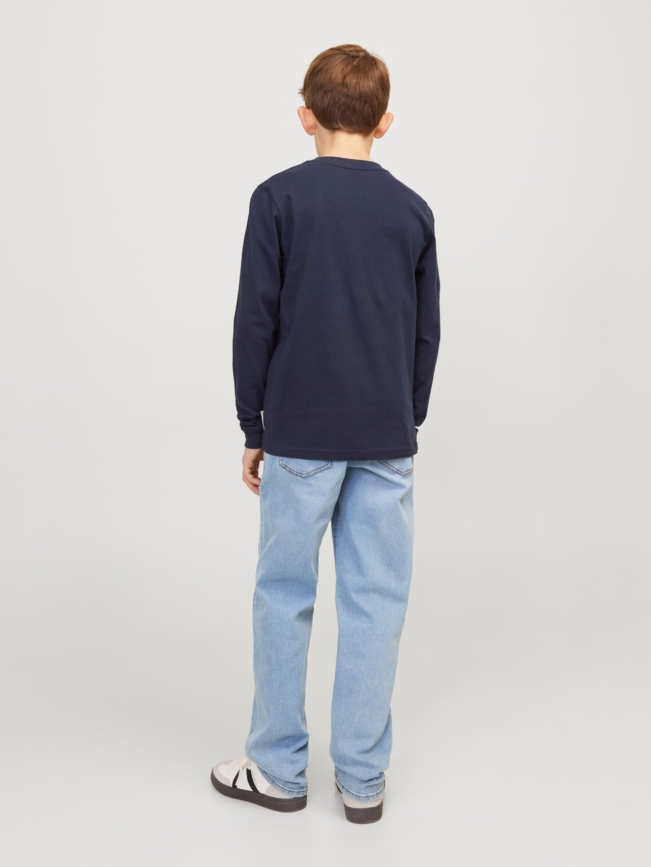 JACK & JONES Jjiclark Jjorig Stretch Sq 702 Sn Mni - spodnie jeansowe Chłopcy