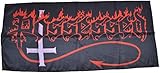  value-merch Possessed Logo - Flagge Posterflagge/Textile Poster Flag - ca. 43 x 96 cm