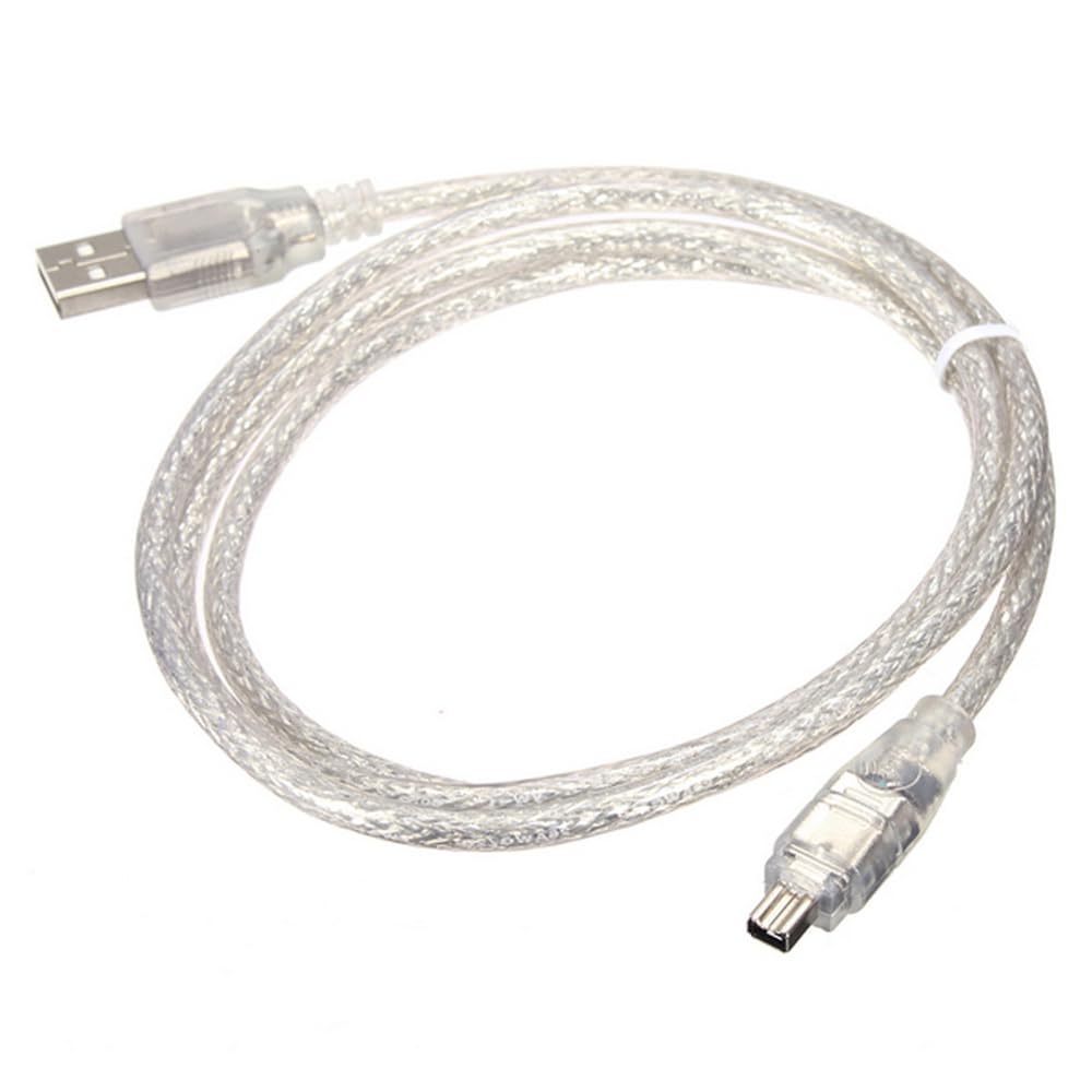 xiwai Cavo adattatore USB a Firewire IEEE 1394 a 4 poli iLink per Sony DCR-TRV75E DV