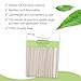 Clean + Easy Wooden Wax Applicator Sticks for the Body, Large Disposable Spatula, for Smooth and Easy Application, for Arms, Legs, Chest, and Back, for Salon and DIY Home Waxing, 100 pcs.
