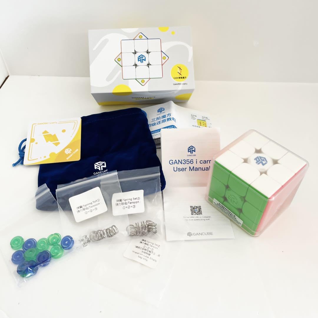 GAN 356 i Carry ステッカーレス スマートキューブ 3x3 Amazon | Gancube GAN 356 i carry S ステッカーレス スマート