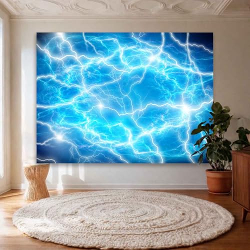 Fondo Fotográfico Azul Rayo 7x5 FT para Estudio miniatura 4