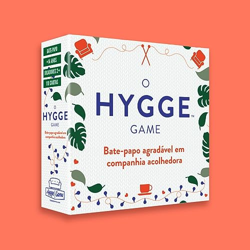 O Hygge Game - Cartas de Conversa da Hygge Games - Jogo de Bate-Papo, Para Casais e Família
