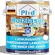 Holzschutzgel Plid Holzlasur für Innen und Außen in Weiß, 0,75L
