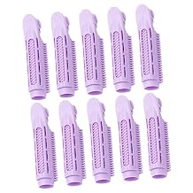 FOMIYES 10pcs Hair Bang Rollers with Grip Clips Lightweight Abs Curlers for Volume and Styling Easy to Use Hair Root Curler Clamps for Women and Portable Hairdressing Accessories for Home