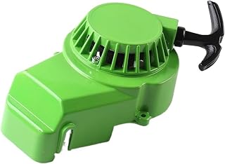 Arrancador de aluminio a todo color para motor de 2 tiempos, 47 cc y 49 cc, mini moto, motocross, scooter, cuatrimoto, quad, motocicleta (verde)