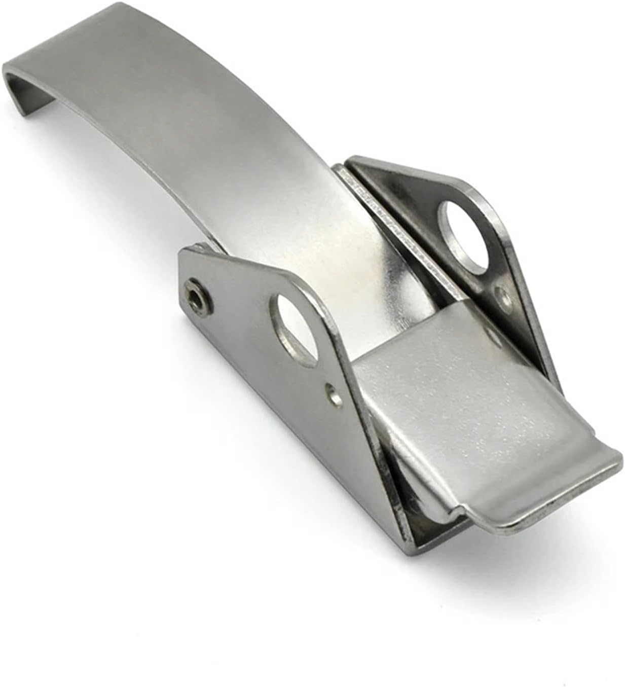 Stainless Steel Arc Hasp 97-30-160-11 Compact Latch Pull-on Eccentric Hasp Lock 1Pcs