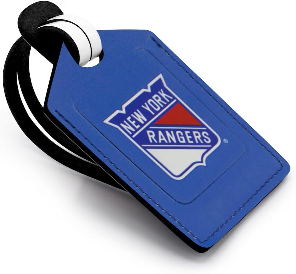 NEW YORK RANGERS PERSONALIZED Licensed NHL Three Piece Leather Gift Pack with Tag