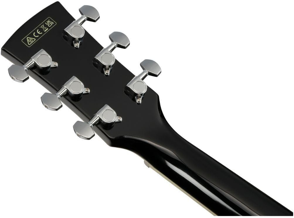 Ibanez AJ70M1E Artwood Jumbo Acoustic-electric Guitar - Black High Gloss