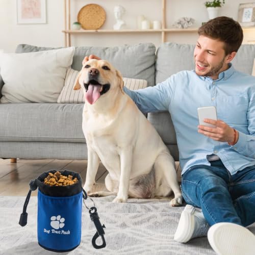 Bolsa de golosinas para perros con enganche para correa de paseo 3