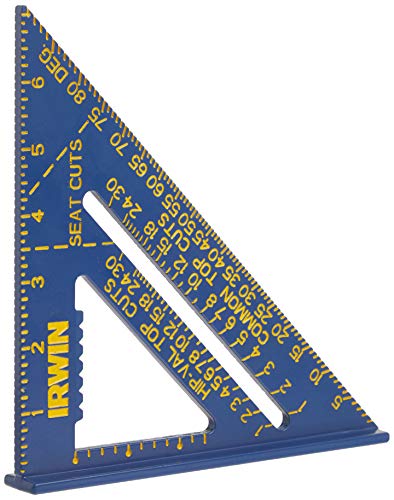 Irwin 1794463 Tools Rafter Square, Hi-Contrast Aluminum thumb #4