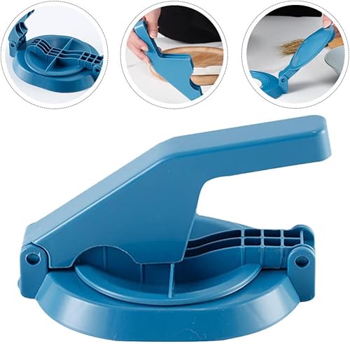 Miniatura 5 de Hemoton Prensa de tortilla de plástico para hacer tortillas multifuncionales, prensa china Baozi Prensa de masa Pierogi Maker Ravioli Hand Pie Maker