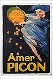 SANS CADRE Herbé ™ AMER PICON Rf11- Poster/Reproduction HQ 60x80cm d\'une Affiche Vintage/Ancienne