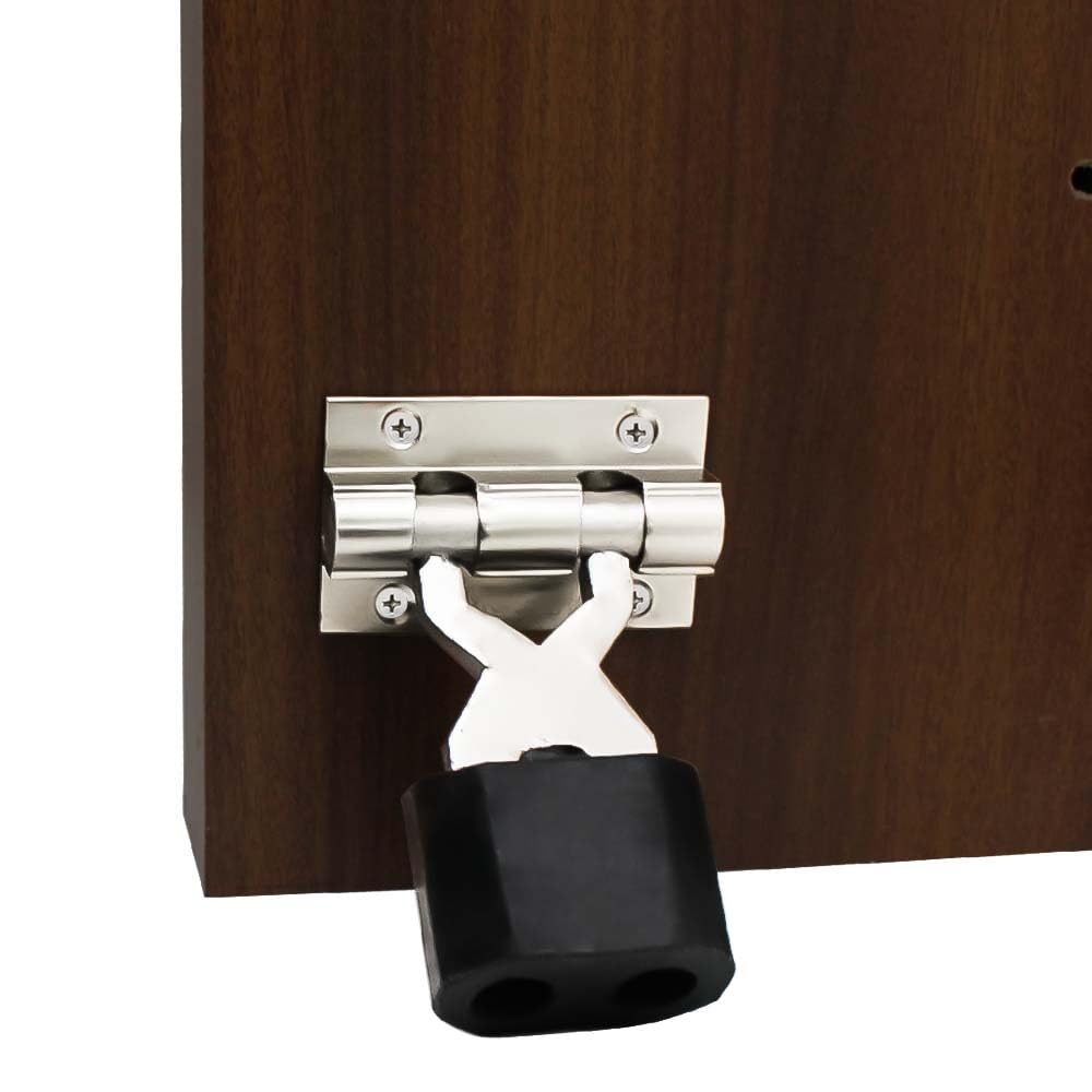 Volo Aluminium 3 Inches Door Stopper Rubber Powerful Working with Screw/Wooden Door Stoper to Stop Door for All Door Home/Office/Hotel Silver, Black (1) (B0CBWSNQXX) Amazon Price History, Amazon Price Tracker