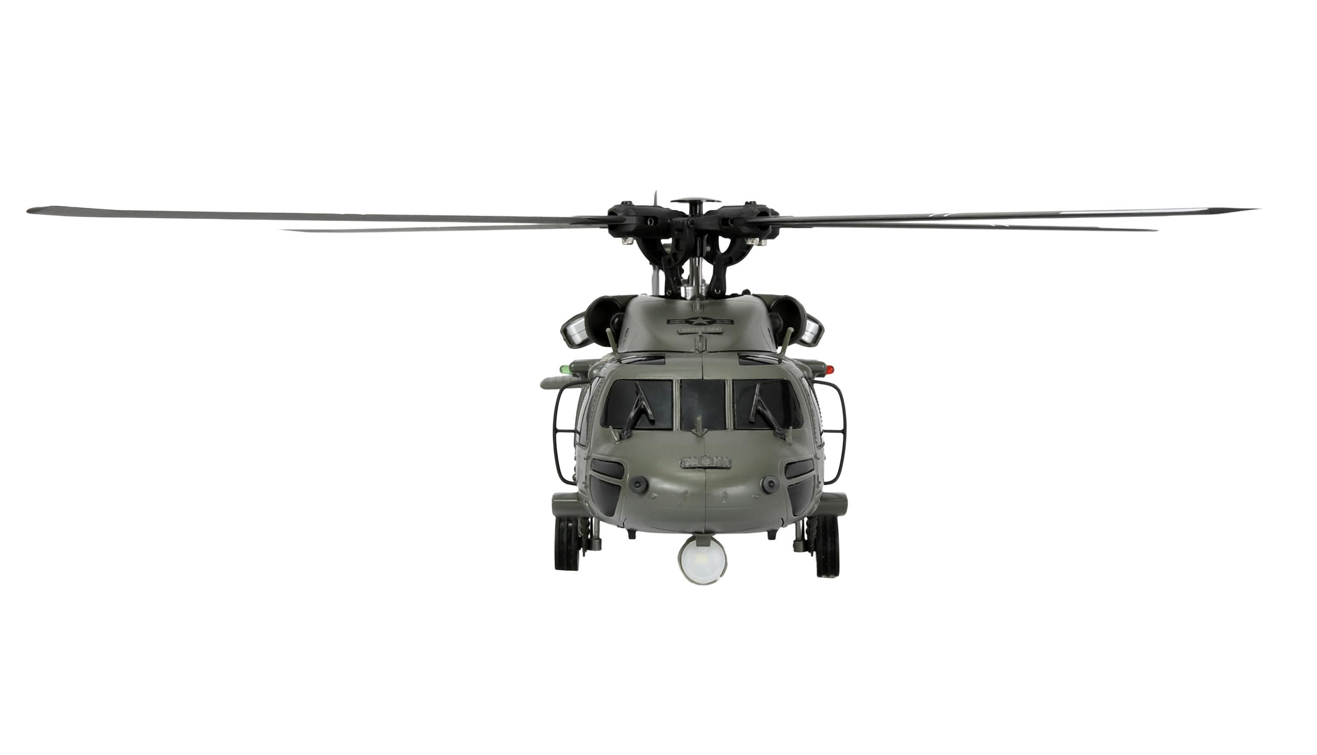 UH60 Black Hawk Marine CP Helikopter 6G/3D RTF inkl. Fernsteuerung, Akku, Ladekabel, Dunkelgrün, 1:47