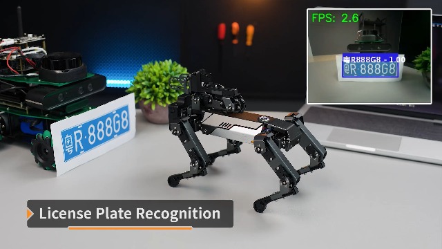 Yahboom DOGZILLA-Lite – Robot Perro Con IA De 15DOF, Brazo Robótico Y Reconocimiento Visual, Programable Con App Y Modelos LLM (Pi CM4)