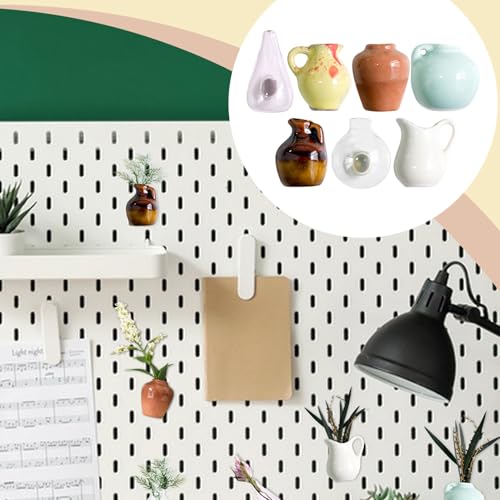 Mini calcomanía magnética de plantas para sujetar listas y decorar la cocina 4
