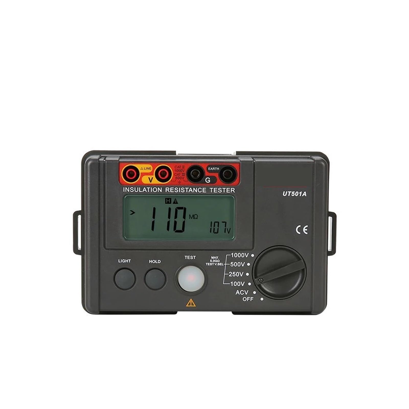 Medidores de Resistencia, Comprobador de resistencia aislamiento UT501A, megóhmetro 1000 V, ohmímetro 5 GΩ, digital profesional, eléctrico