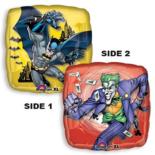 Preisvergleich Produktbild Folien-Ballon "Joker und Batman" 43 cm