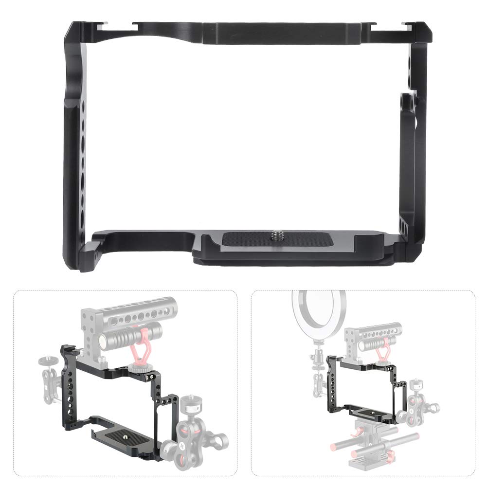 Amazon | キヤノン5D4用カメラケージ 一眼レフカメラアルミ合金ケージ