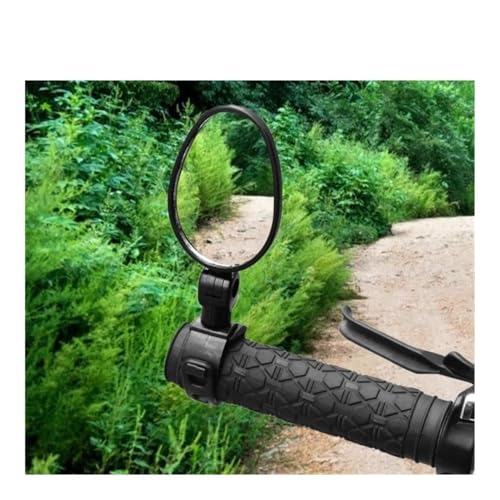 Bicicleta auxiliar retrovisor espejo convexo con soporte giratorio ajustable 4