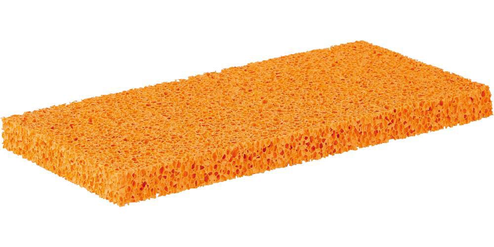 Kronenhansa 311428 Reibebrett-BELAG Grob aus Schwammgummi, 14 x 28 x 1 cm
