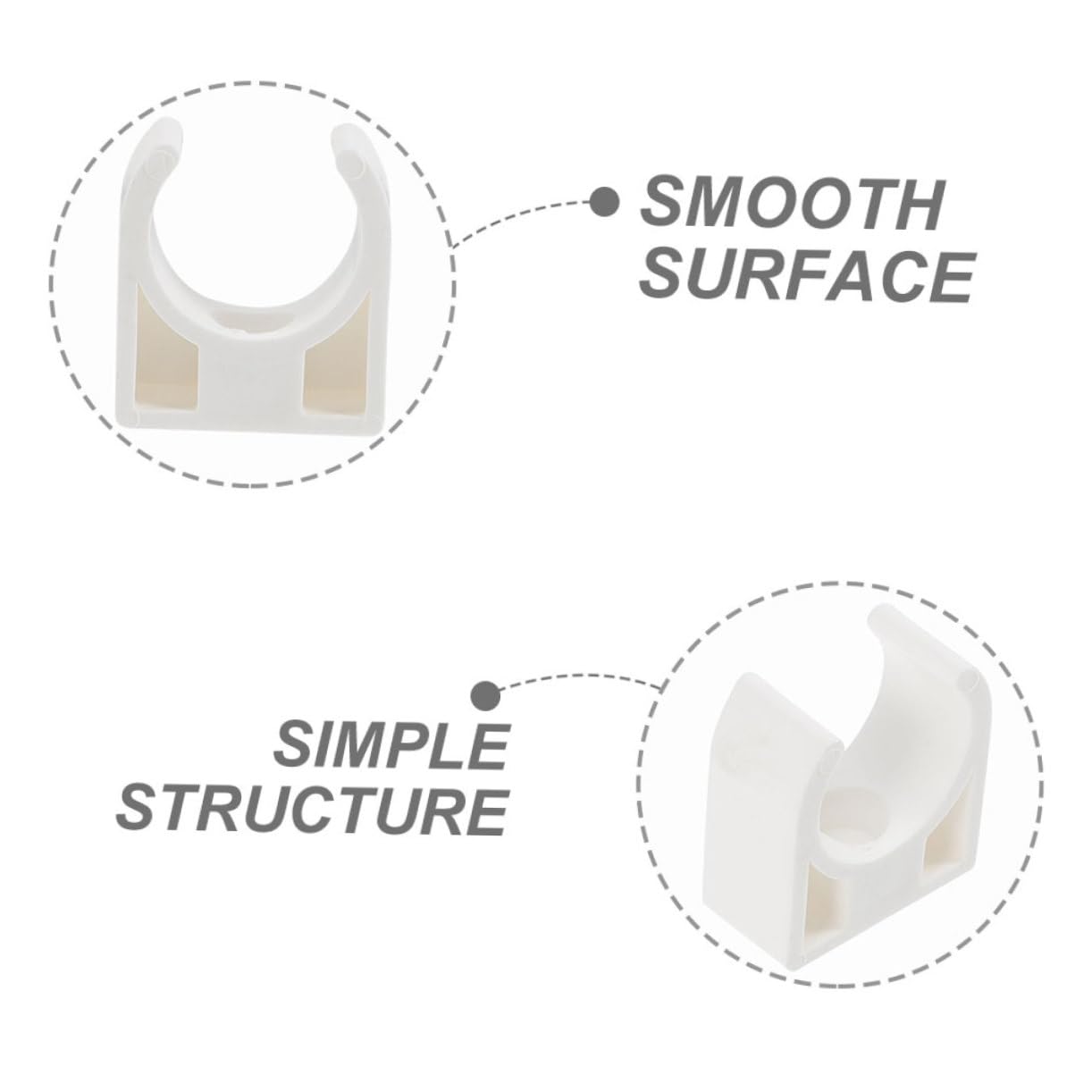 NULYLU 20pcs Motor Clip Electric Motor Mounting Brackets Motor Bracket Dc Motor Base Dc Motor Holder Mini Motor Holder Electric Motor Clamp Mini Motor Mounting Brackets Plastic