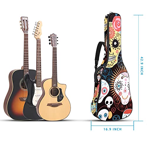 Housse guitare folk avec fermeture éclair robuste pour une protection durable