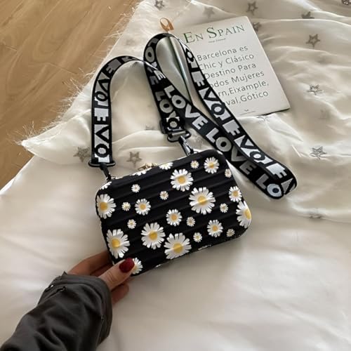 Image of Sling Box Bag with Detachable Shoulder Strap | Suitcase Style Hard Case Cross Body Sling Bag for Girls, Women,BOYS