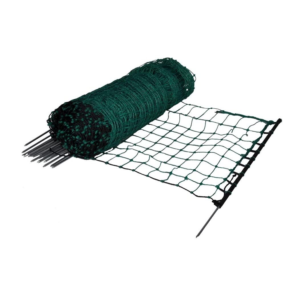 Euronetz Kaninchennetz/Kaninchenzaun - 50 m / 65 cm mit Einzelspitze (grün)