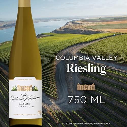 Chateau Ste. Michelle Columbia Valley Riesling, White Wine, 750 ml Bottle