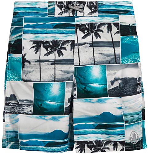 Image of Body Glove Boys Swim Set - 4 Piece UPF 50+ Swim Trunks and Rash Guard for Boys Kids Swimwear Set (Sizes: 4-12)