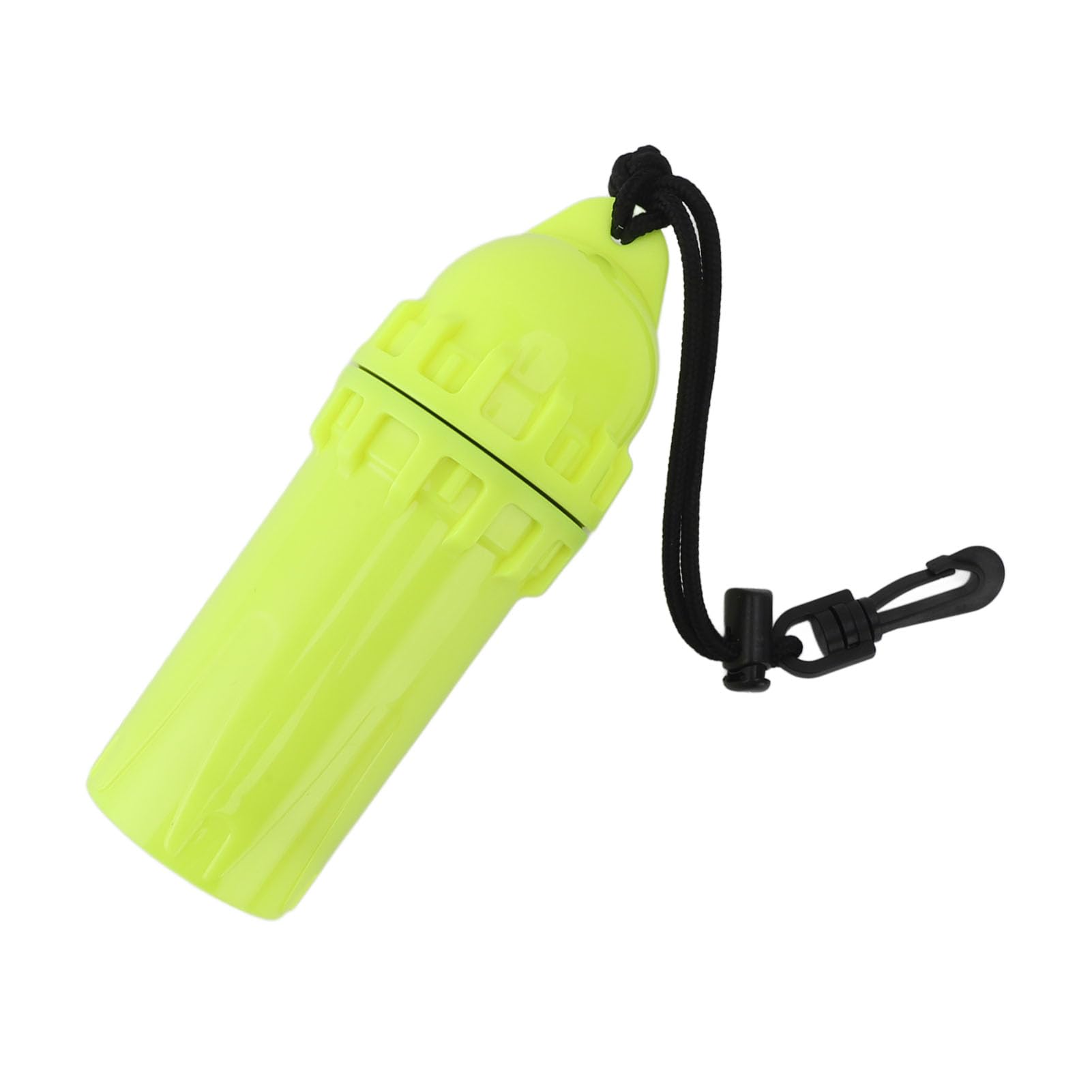 cardyven Scu ba Choice Water Proof Cylindrical Dry Box with C Lip,PP Water Proof Dry Box,Kayak Phone Box Underwater Diving Sealing Box for Scuba Diving, Snorkeling, Surfing, Kayaking (Yellow)