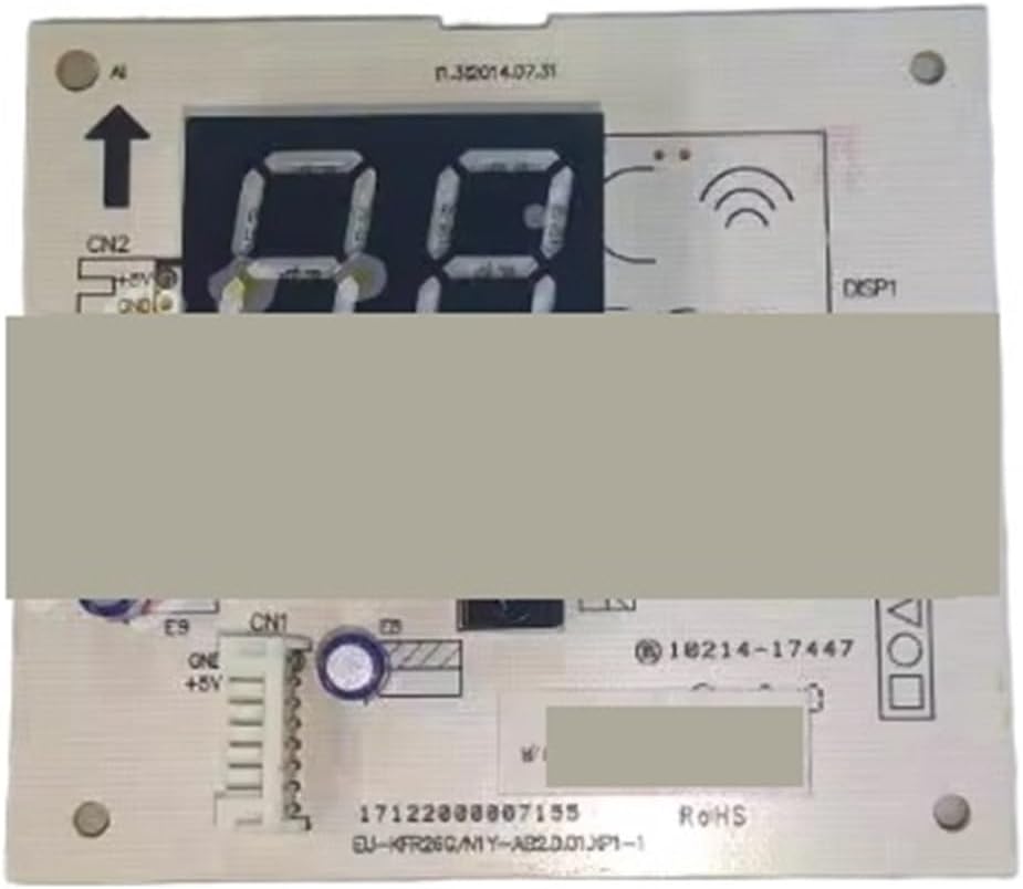 1pcs Air Conditioner Receiver Display Board 17122000a23209, kfr26g/n1y-ab9 17122000046433 eu-kfr26gn1y-ab2(Double Socket)