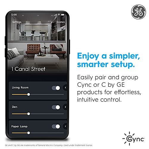 GE CYNC Full Color 6-in Wafer LED, Includes Junction Box, 1-Pack by GE - Image 2