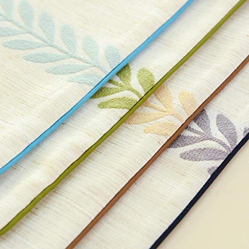Chemin de table table basse coton jacquard pour protéger vos meubles