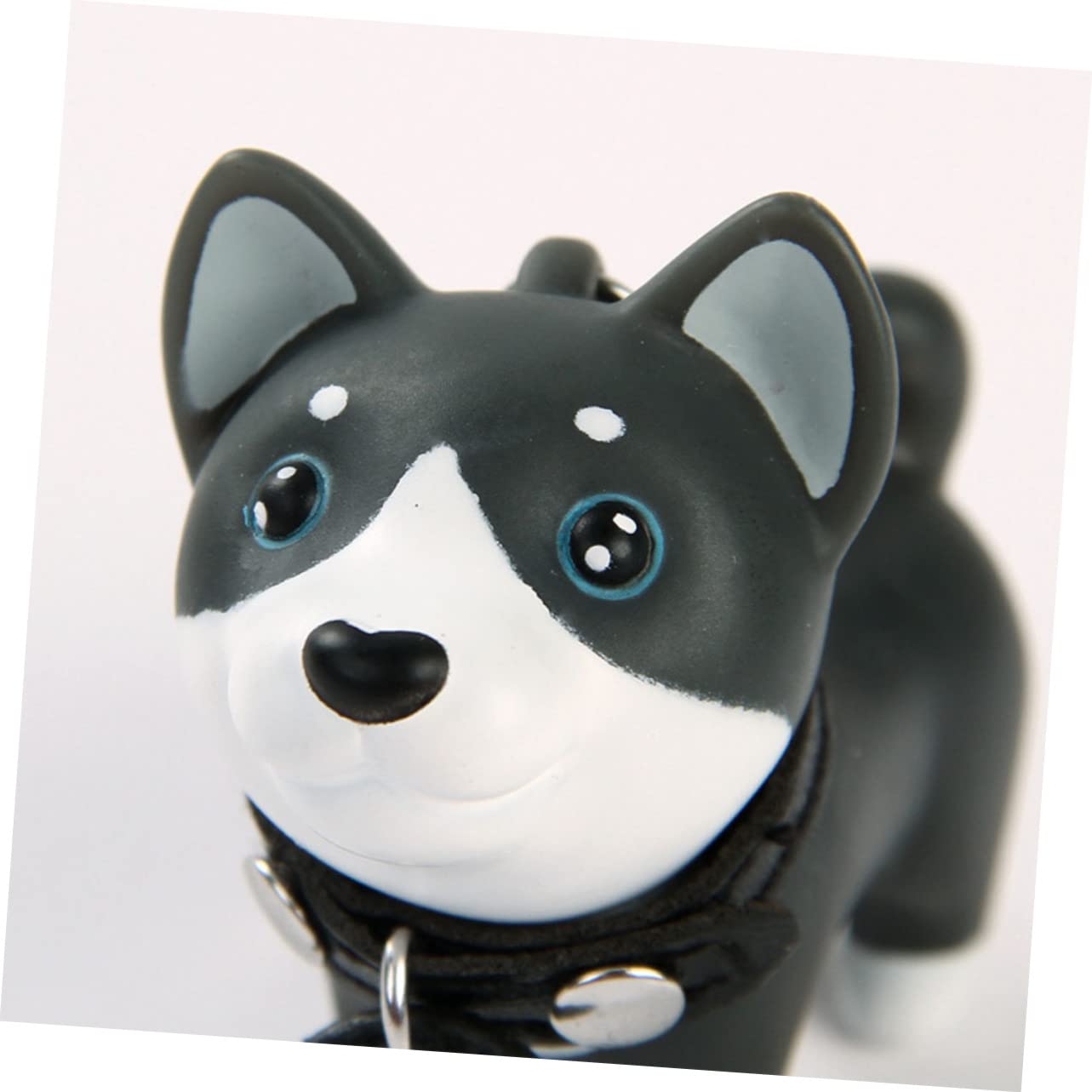 SOIMISS 6stücke Hundeschlüsselanhänger Cartoon Hund Für Taschen Schlüsselring Schlüsselbund Dekoration Gelb Und Robustes Material Niedliches Design Als