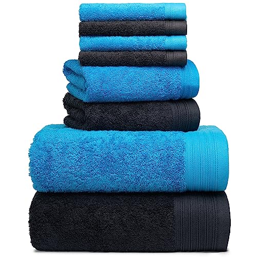 Weidemans Premium 8 Pieces Towel Set Including 2 Bath Towels
