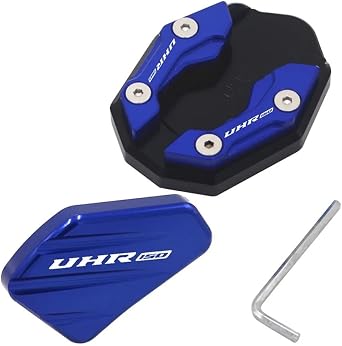 Moto Bracket pad for ha&ojue UHR150 UHR125 UHR 50 UHR 125 Side Stand Enlargr Plate Kickstand Extension Motorcycle Accessories