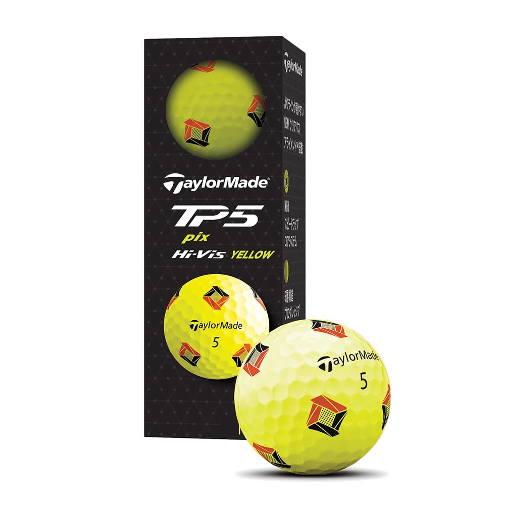 TaylorMade TP5 ゴルフボール 6スリーブ TaylorMade TP5 pix University of Michigan Golf Balls - Carl's Golfland